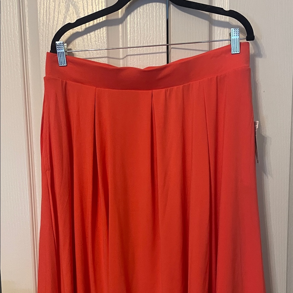 LuLaRoe Madison coral skirt